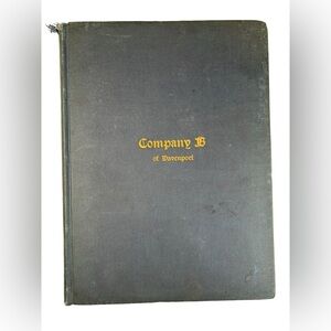 Company B of Davenport lowa - The Democrat Co.,IA - Scarce Ist Original, 1899